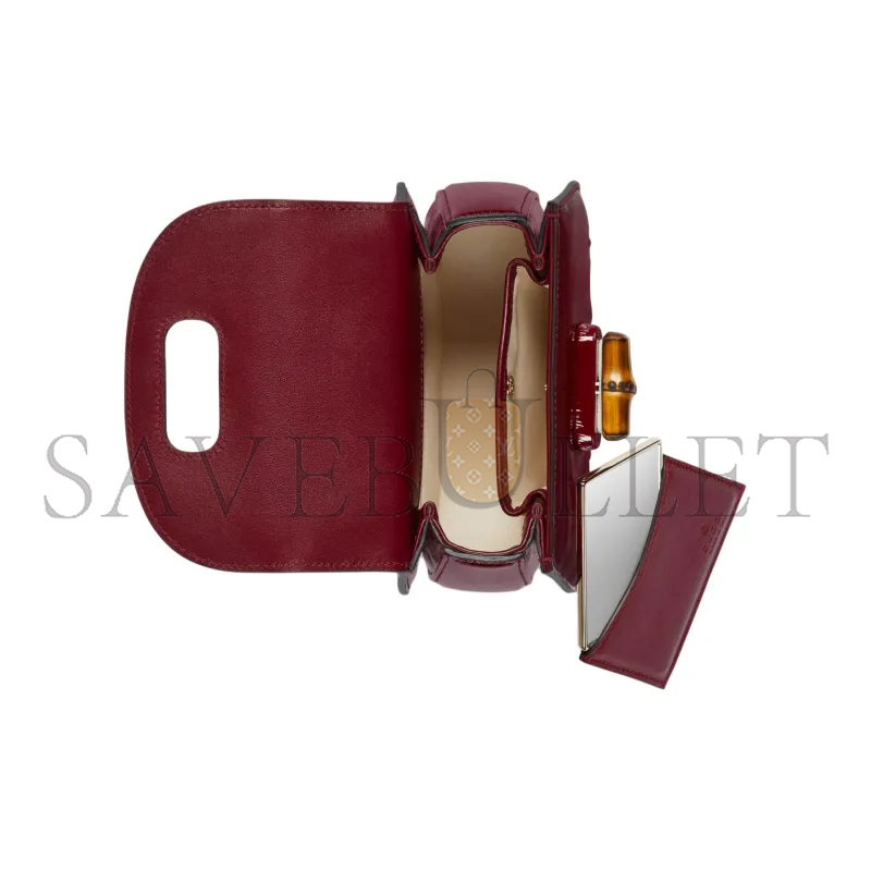 GUCCI BAMBOO 1947 MINI PYTHON BAG 786482 (17*12*7.5cm)
